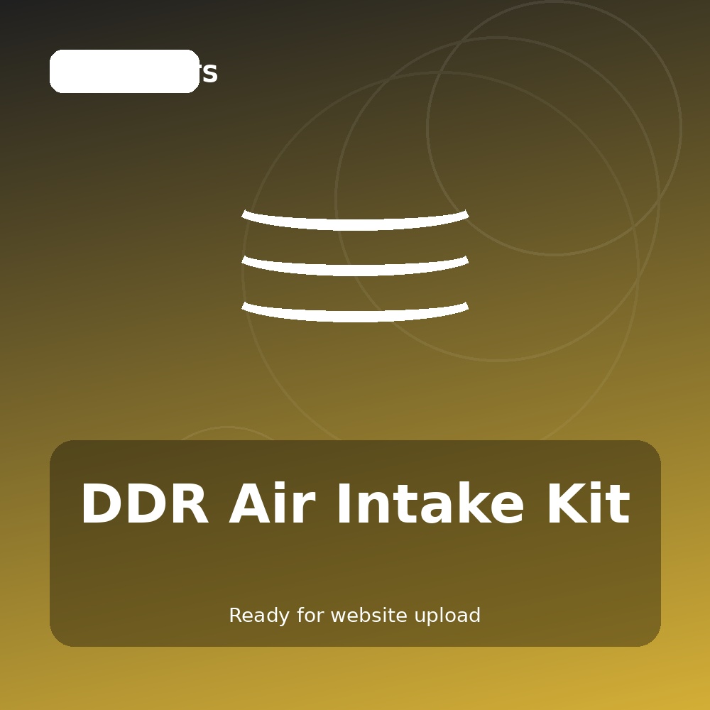 DDR Air Intake Kit