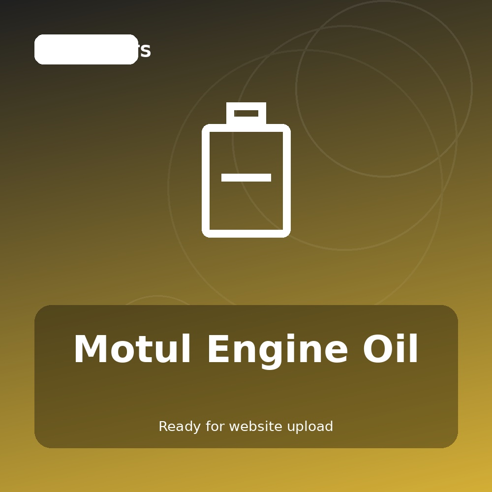 Motul Engine Oil